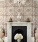 Stravinsky Wallpaper - Metallic Bronze on Soot - 108/4017 - Cole & Son - Premier Wallcovering