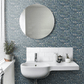 Strawberry Field Wallpaper - Blue - Boråstapeter - 7215 - Premier Wallcovering