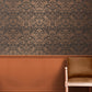Strawberry Thief Fibrous Wallpaper - Charcoal - 124236 - William Morris AH - Premier Wallcovering
