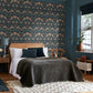 Strawberry Thief Wallpaper - Deep Blue - 124231 - William Morris AH - Premier Wallcovering