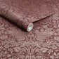 Strawberry Thief Fibrous Wallpaper - Burgundy - 124235 - William Morris AH - Premier Wallcovering