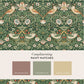 Strawberry Thief Wallpaper - Rich Green - 124234 - William Morris AH - Premier Wallcovering