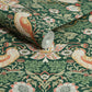 Strawberry Thief Wallpaper - Rich Green - 124234 - William Morris AH - Premier Wallcovering
