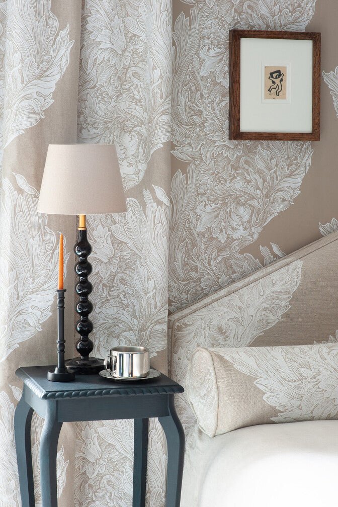 Stucco Stripe Wallpaper - Silver - Timorous Beasties - STCO/SSP/4008/01 - Premier Wallcovering