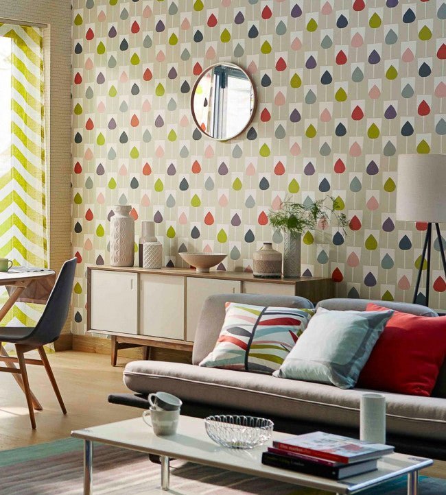 Sula Wallpaper - Julep / Multi - NLOH111324 - Scion
