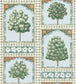 Sultans Palace Wallpaper - Print Room Blue & Duck Egg - 113/10030 - Cole & Son - Premier Wallcovering