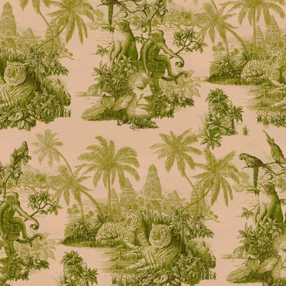 Sumatra Wallpaper - Blush / Pear-Green - House of Hackney - 1-WA-SUM-DI-BPG-XXX