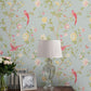 Summer Palace Wallpaper - Duck Egg - Laura Ashley - 113392 - Premier Wallcovering