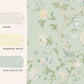 Summer Palace Wallpaper - Eau de Nil - Laura Ashley - 121407 - Premier Wallcovering
