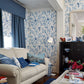 Summer Palace Wallpaper - Royal Blue - Laura Ashley - 113390 - Premier Wallcovering