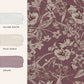 Summerhill Wallpaper - Pale Blackberry - Laura Ashley - 121086 - Premier Wallcovering