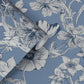 Summerhill Wallpaper - Midnight Blue - Laura Ashley - 118486 - Premier Wallcovering