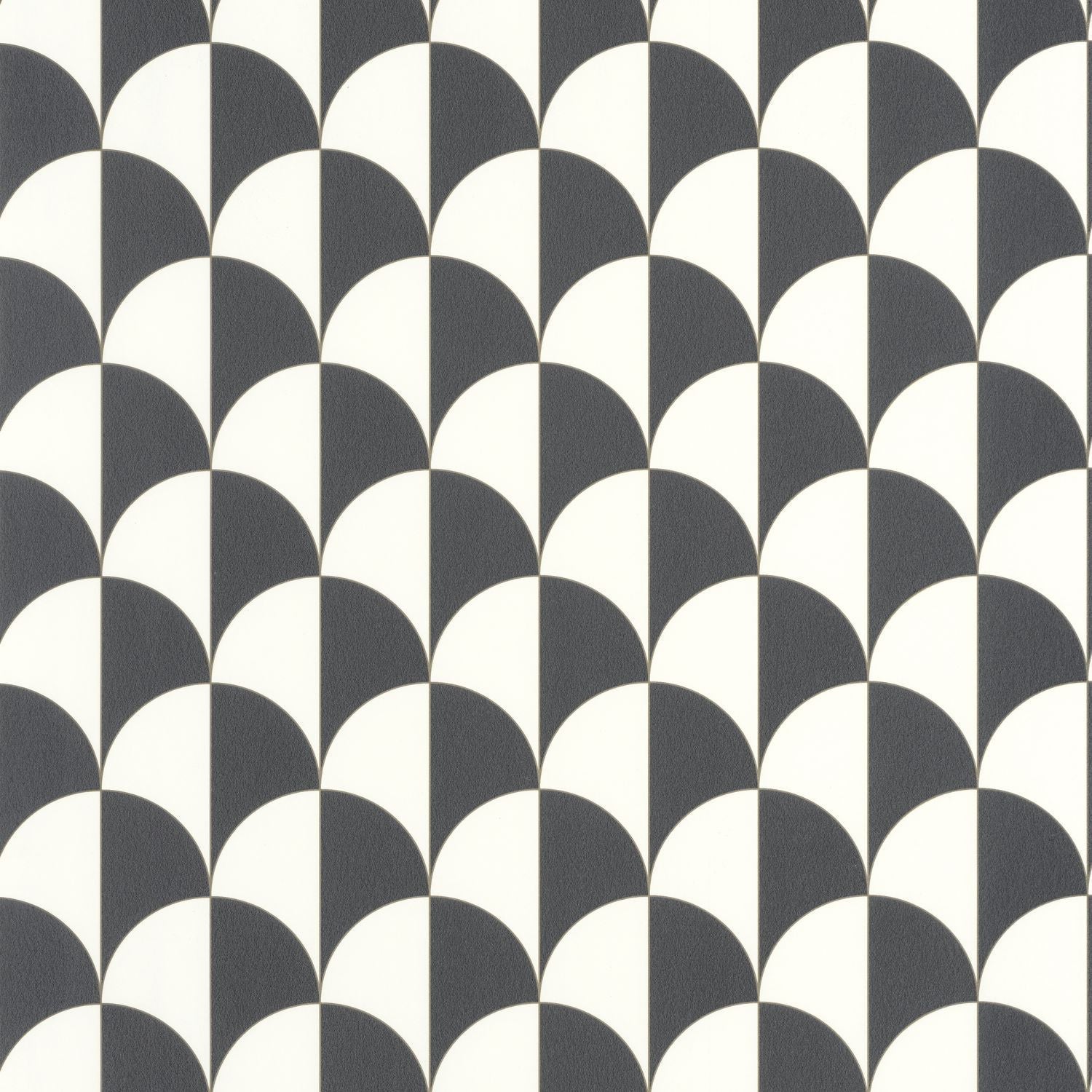 Sundown Wallpaper - Blanc Noir - Caselio - 104240926