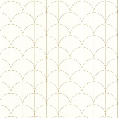 Sundown Wallpaper - Blanc Dore - Caselio - 104240253