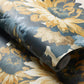 Sunforest Wallpaper - Gilver/Denim - Clarke & Clarke - W0162/02 - Premier Wallcovering