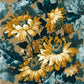 Sunforest Wallpaper - Gilver/Denim - Clarke & Clarke - W0162/02 - Premier Wallcovering