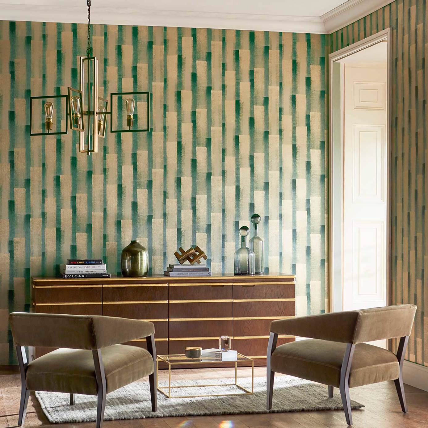 Suzuri Wallpaper - Oyster - Harlequin - HM6W112197 - Premier Wallcovering