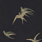 Swallows Wallpaper - Black - DVIWSW105 - Sanderson
