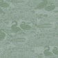 Swans Wallpaper - Jade Green - Laura Ashley - 118472 - Premier Wallcovering