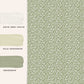 Sweet Alyssum Wallpaper - Moss Green - Laura Ashley - 121077 - Premier Wallcovering