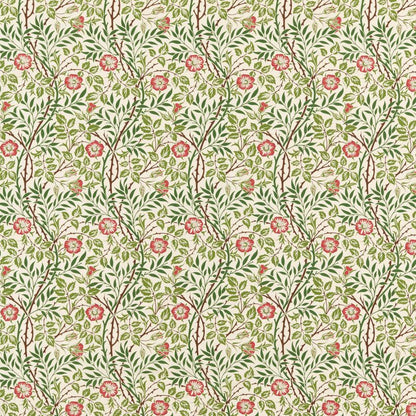 Sweet Briar Fabric - Boughs/Rose - Morris & Co - 227240 - Premier Wallcovering