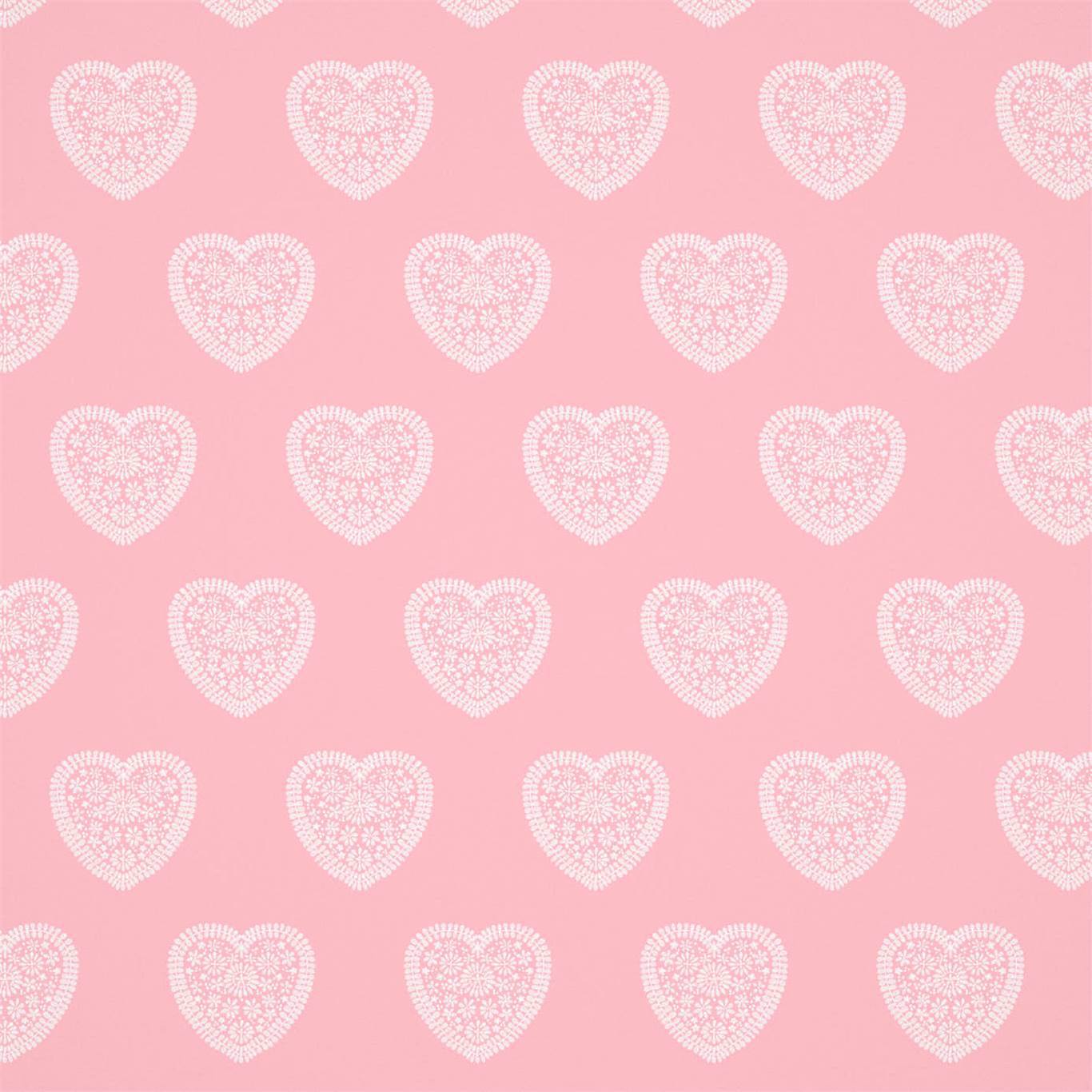 Sweet Heart Wallpaper - Soft Pink - HLTF112651 - Harlequin - Premier Wallcovering