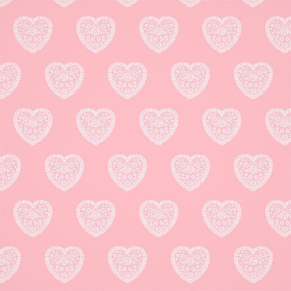 Sweet Heart Wallpaper - Soft Pink - HLTF112651 - Harlequin 