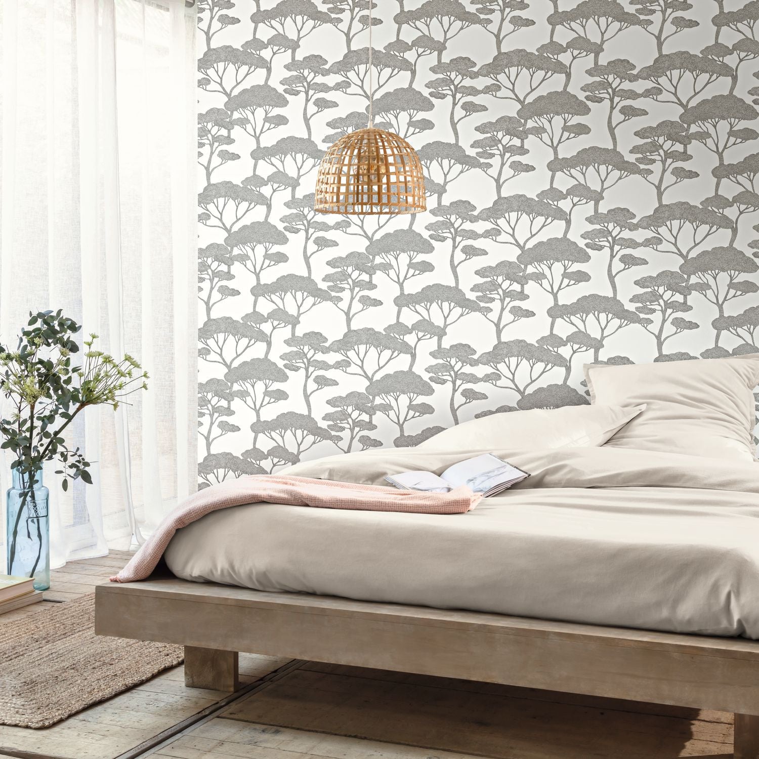 Sweet Wallpaper - Noir Blanc - Caselio - 106629000