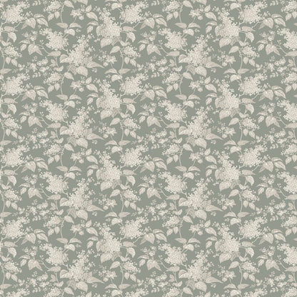 Syren Wallpaper - Dark Green - Boråstapeter - 6963 - Premier Wallcovering