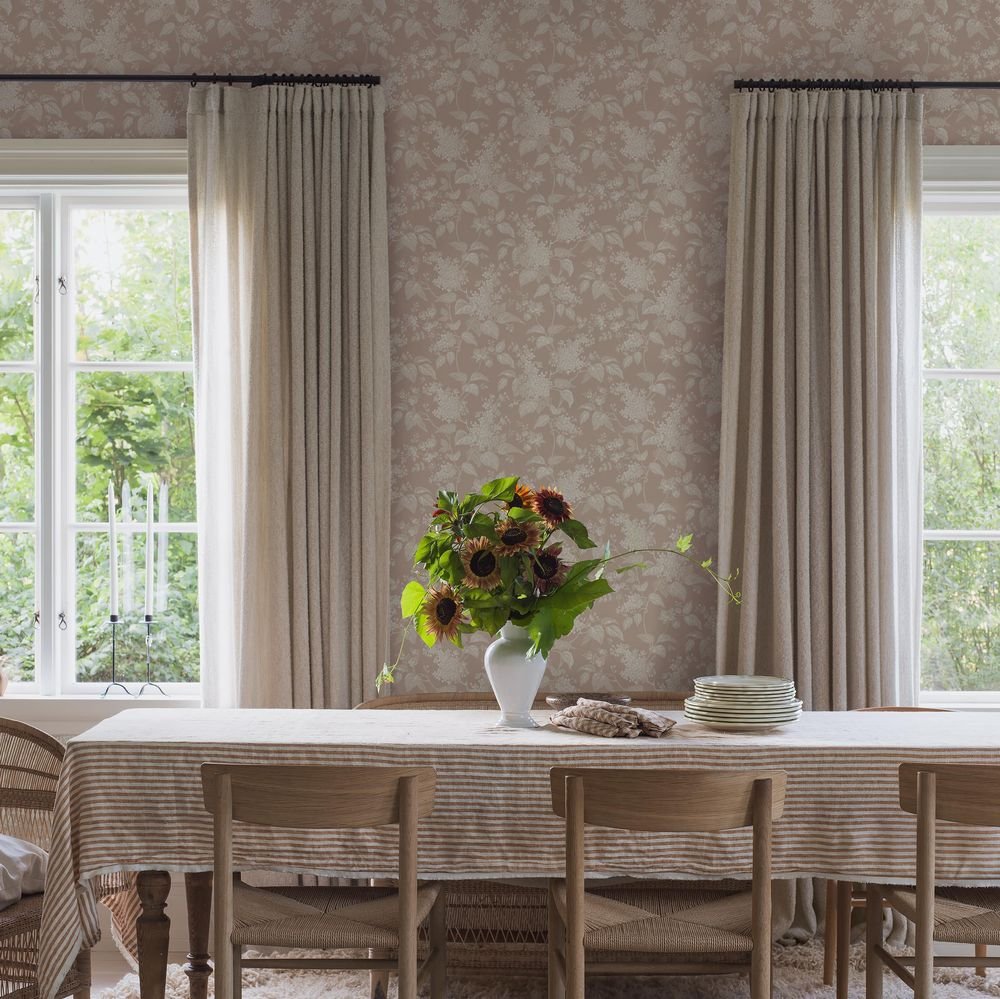 Syren Wallpaper - Blush - Boråstapeter - 6965 - Premier Wallcovering