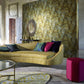 Taisho Deco Wallpaper - Vine Black - Zoffany - ZTOT312750 - Morris Wallpaper