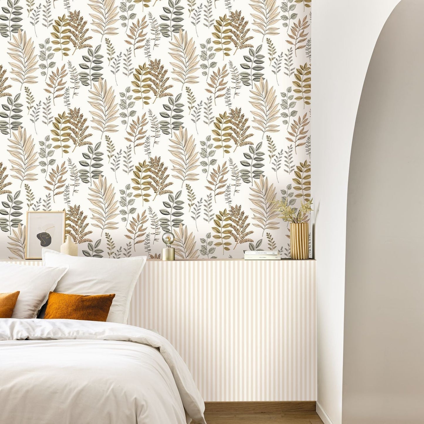 Talea Wallpaper - Beige - Caselio - 106670123