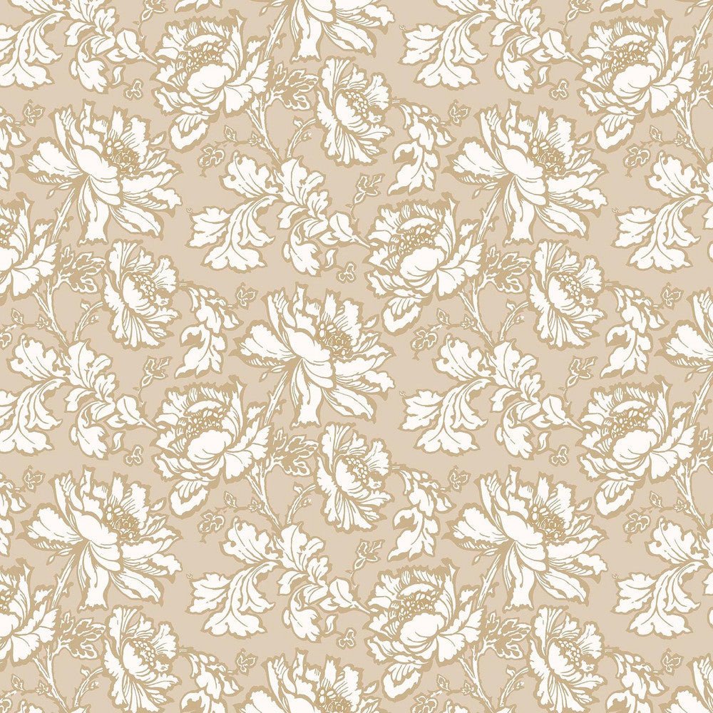 Tamara Wallpaper - Gold - Laura Ashley - 130101 - Premier Wallcovering