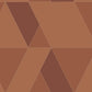 Tangram Perception Wallpaper - Rouille - Casadeco - 86523519 - Premier Wallcovering