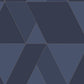 Tangram Perception Wallpaper - Bleu Encre - Casadeco - 86526532 - Premier Wallcovering
