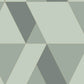 Tangram Perception Wallpaper - Vert De Gris - Casadeco - 86527212 - Premier Wallcovering