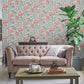 Tapestry Floral Wallpaper - Slate Grey - Laura Ashley - 113408 - Premier Wallcovering