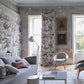Tapestry Flower Wallpaper - Platinum - PDG1153/04 - Designers Guild