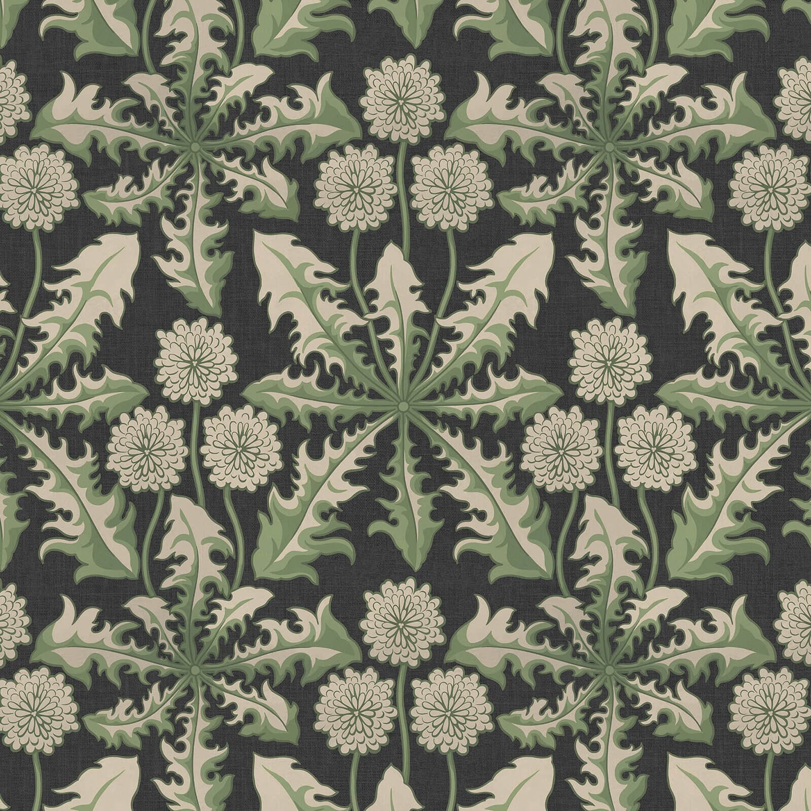 Taraxa Wallpaper - Noir - House of Hackney - 1-WA-TXA-DI-NOI-XXX