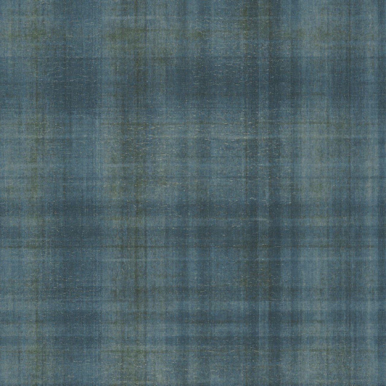 Tartan Textiles Wallpaper - Bleu Loch - Casadeco - 87696722 - Premier Wallcovering