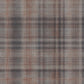 Tartan Textiles Wallpaper - Noir Fusain - Casadeco - 87699857 - Premier Wallcovering