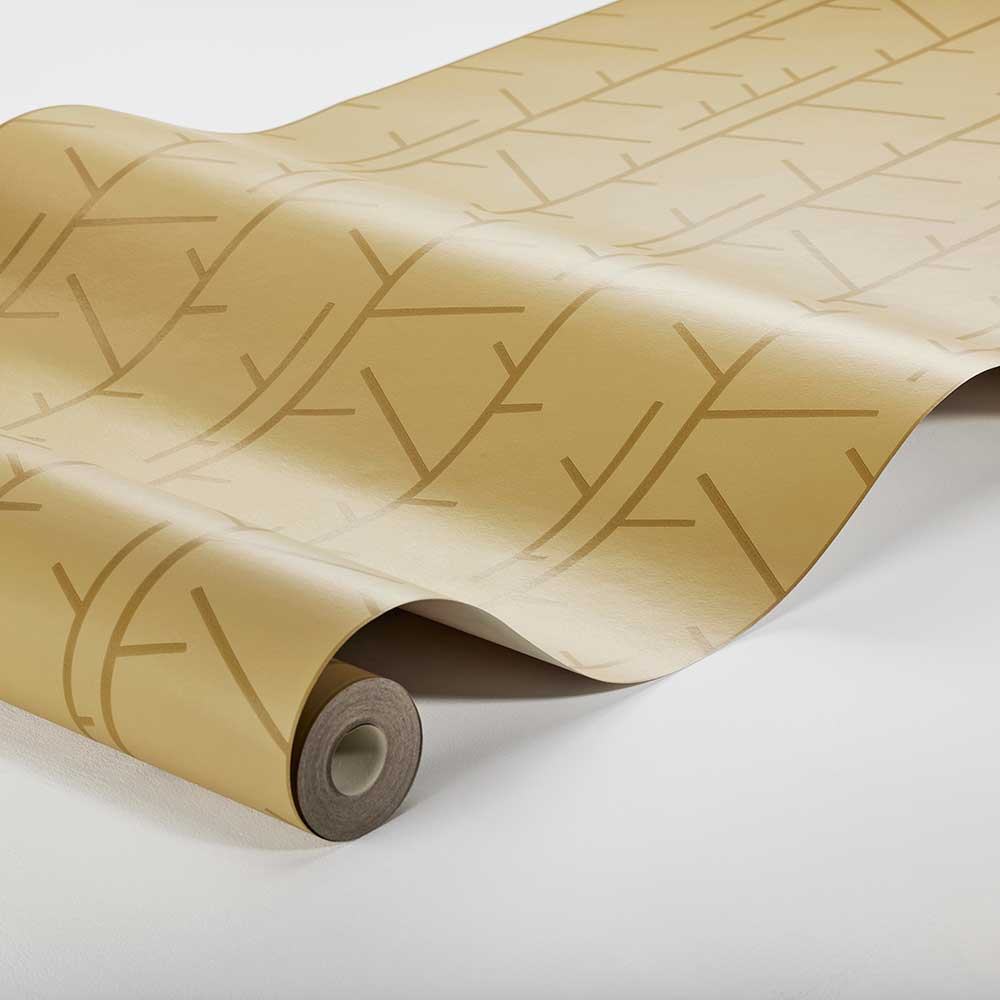 Tassel Wallpaper - Old Gold - Boråstapeter - 1985 - Premier Wallcovering