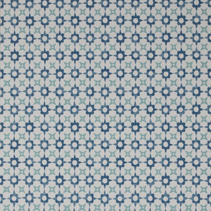 Tassi Wallpaper - Blue - J175W - 06 - Jane Churchill