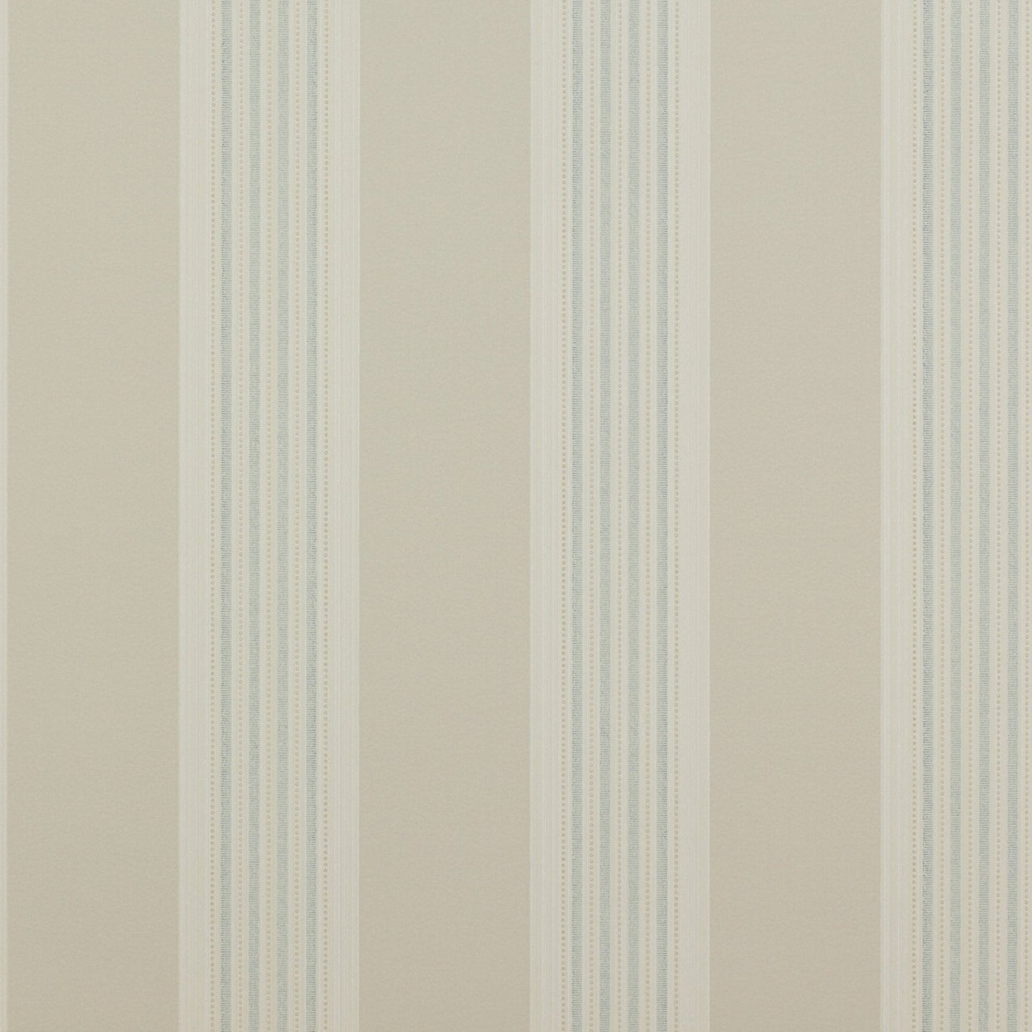 Tealby Stripe Wallpaper - Beige/Blue - Colefax & Fowler - 07991/02 - Premier Wallcovering