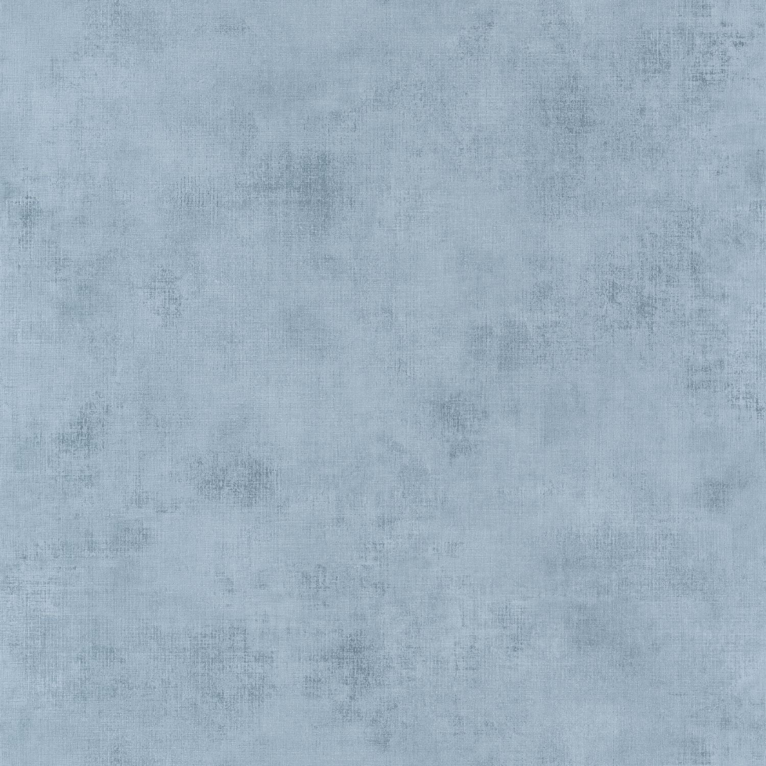 Telas 2 Uni Metalises Wallpaper - Bleu Stone - Caselio - 102076001