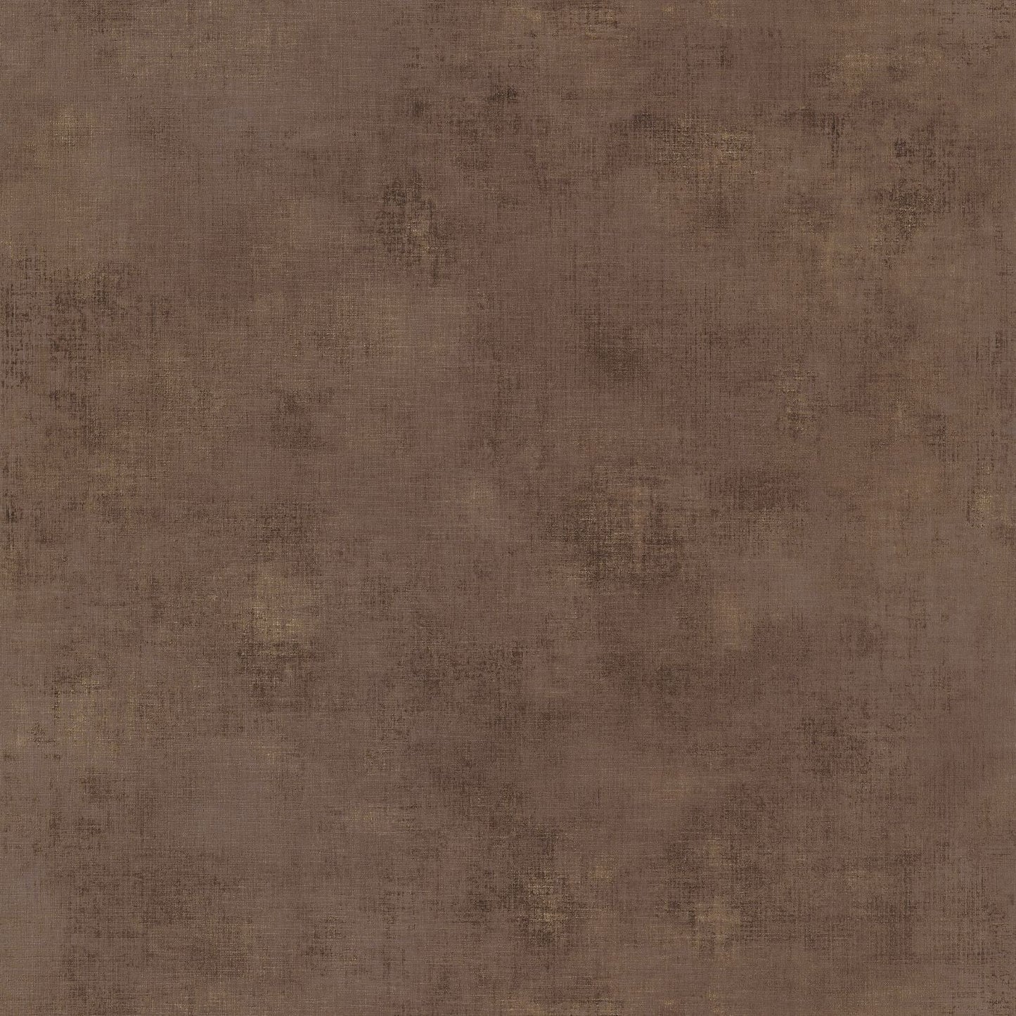 Telas 2 Uni Metalises Wallpaper - Marron - Caselio - 102072131