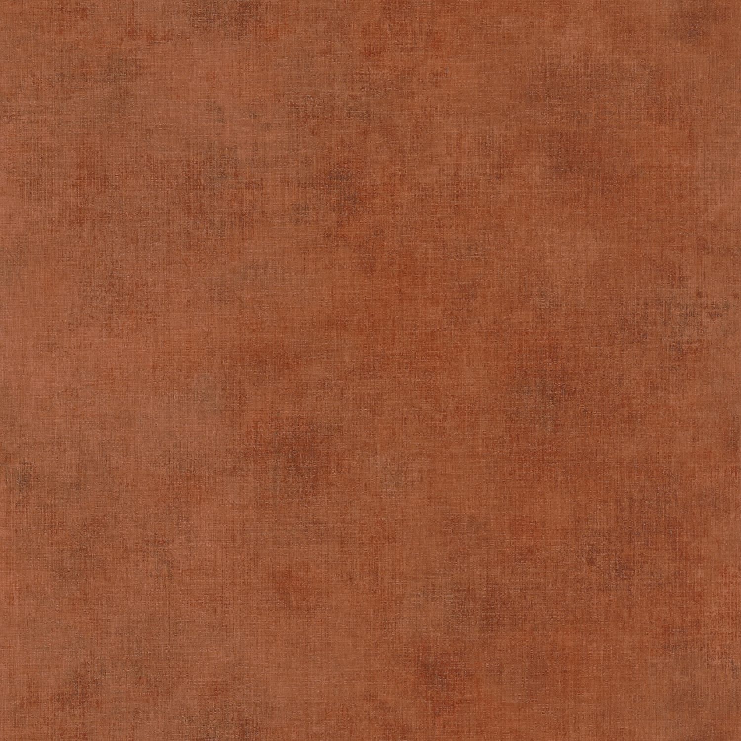 Telas 2 Uni Metalises Wallpaper - Rouille - Caselio - 102073050