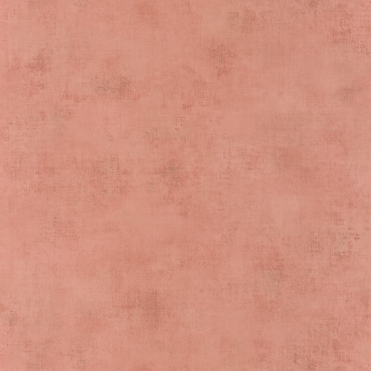 Telas 2 Uni Metalises Wallpaper - Peche - Caselio - 102074028