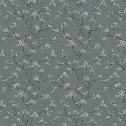 Temple Tree Wallpaper - Slate Blue - Boråstapeter - 3101 - Premier Wallcovering