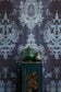 Temples In The Sky Cork Wallpaper - Blue - Timorous Beasties - TB/TMPL/WSCF/02 - Premier Wallcovering
